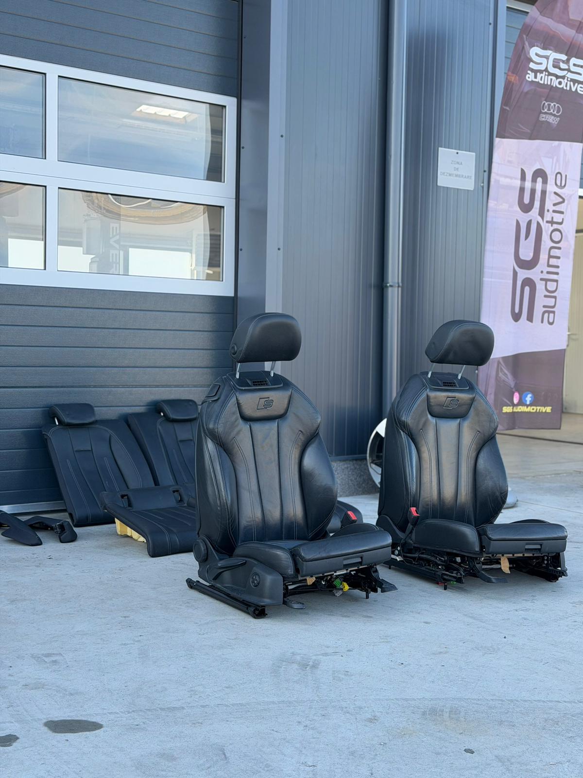 Interior S line din piele cu incălzire Audi A5 F5 Cabrio de Europa