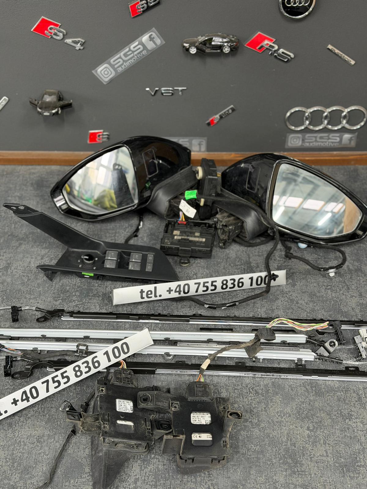 Kit oglinzi electrice + Side Assist Audi A6 C8 4K