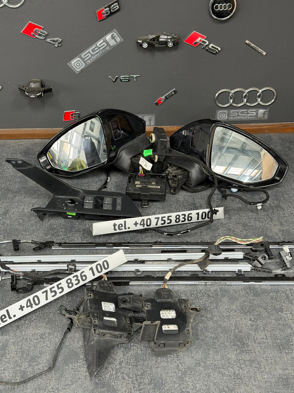 Kit oglinzi electrice + Side Assist Audi A6 C8 4K