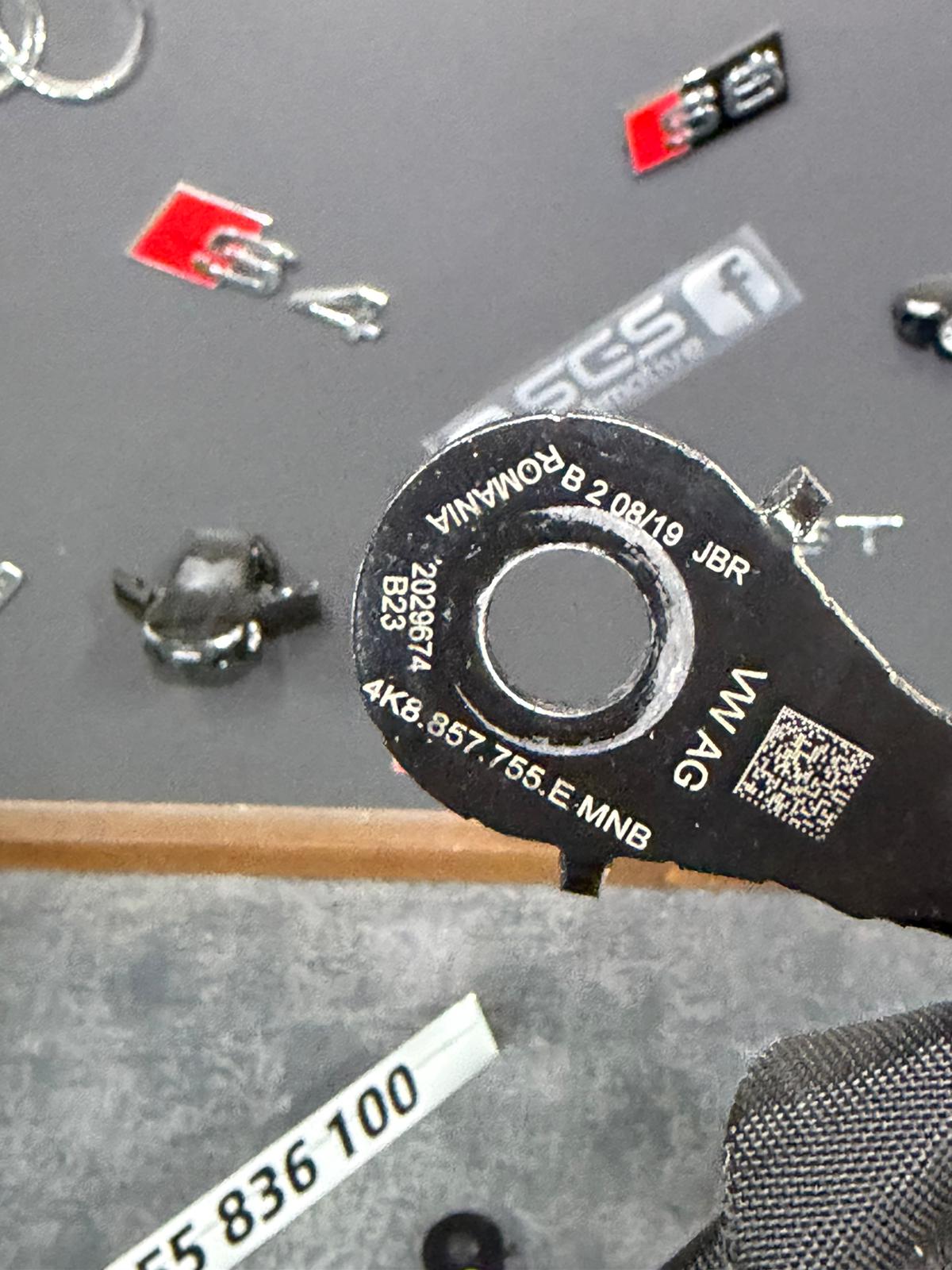 Kit centuri cu lumină ambientală albă Audi A6 C8 / A7 4K