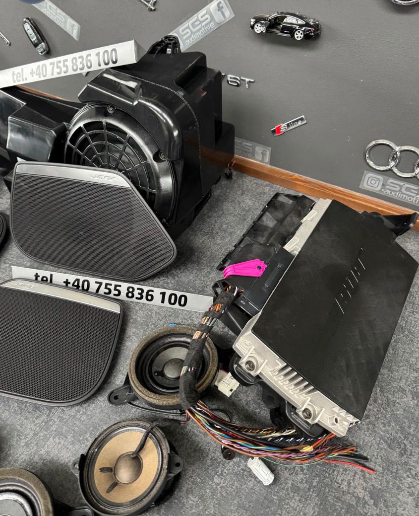Kit sonorizare Bose Audi A6 C7 (2012–2018) Sedan / Avant