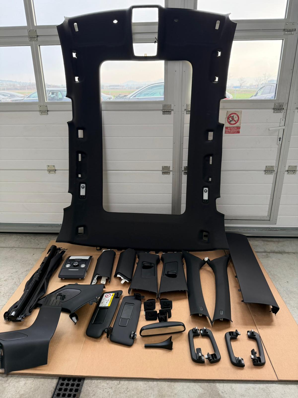 Plafon negru panoramic S line Audi Q5 / SQ5 8R