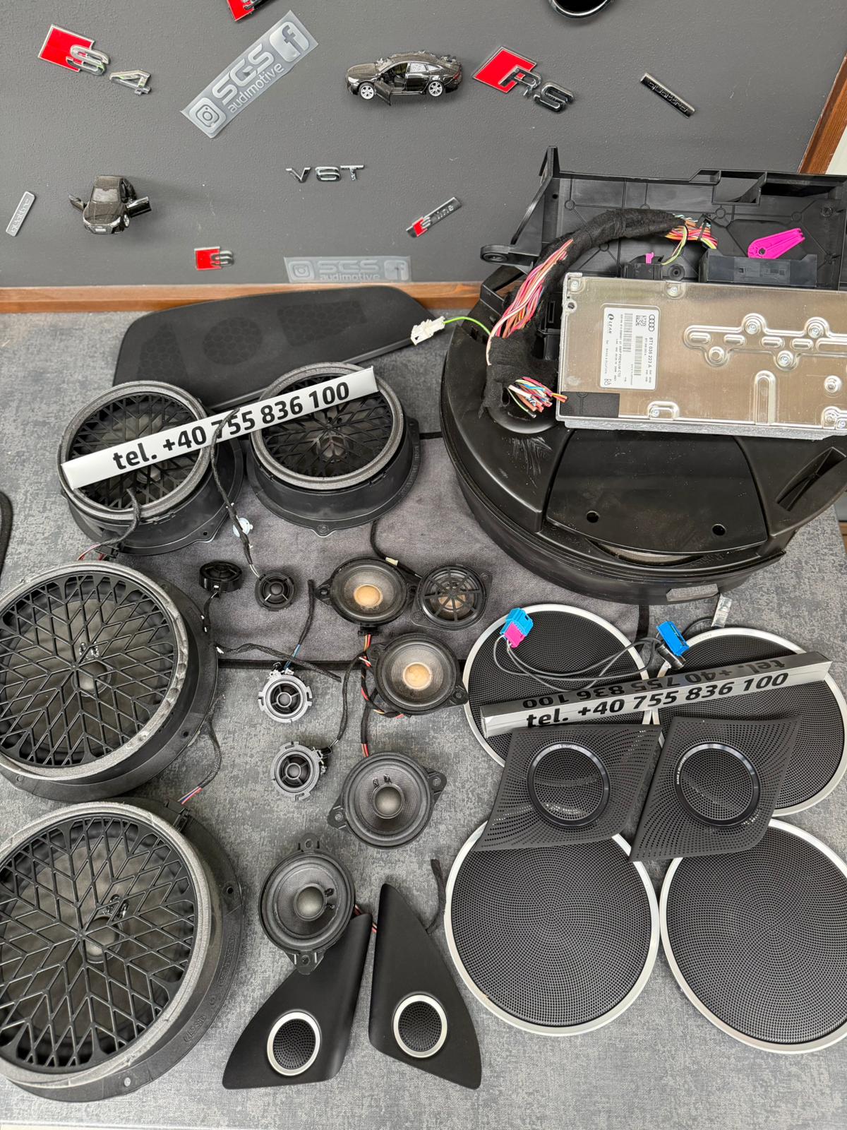 Kit sistem audio Bang & Olufsen Audi Q5 / SQ5 8R