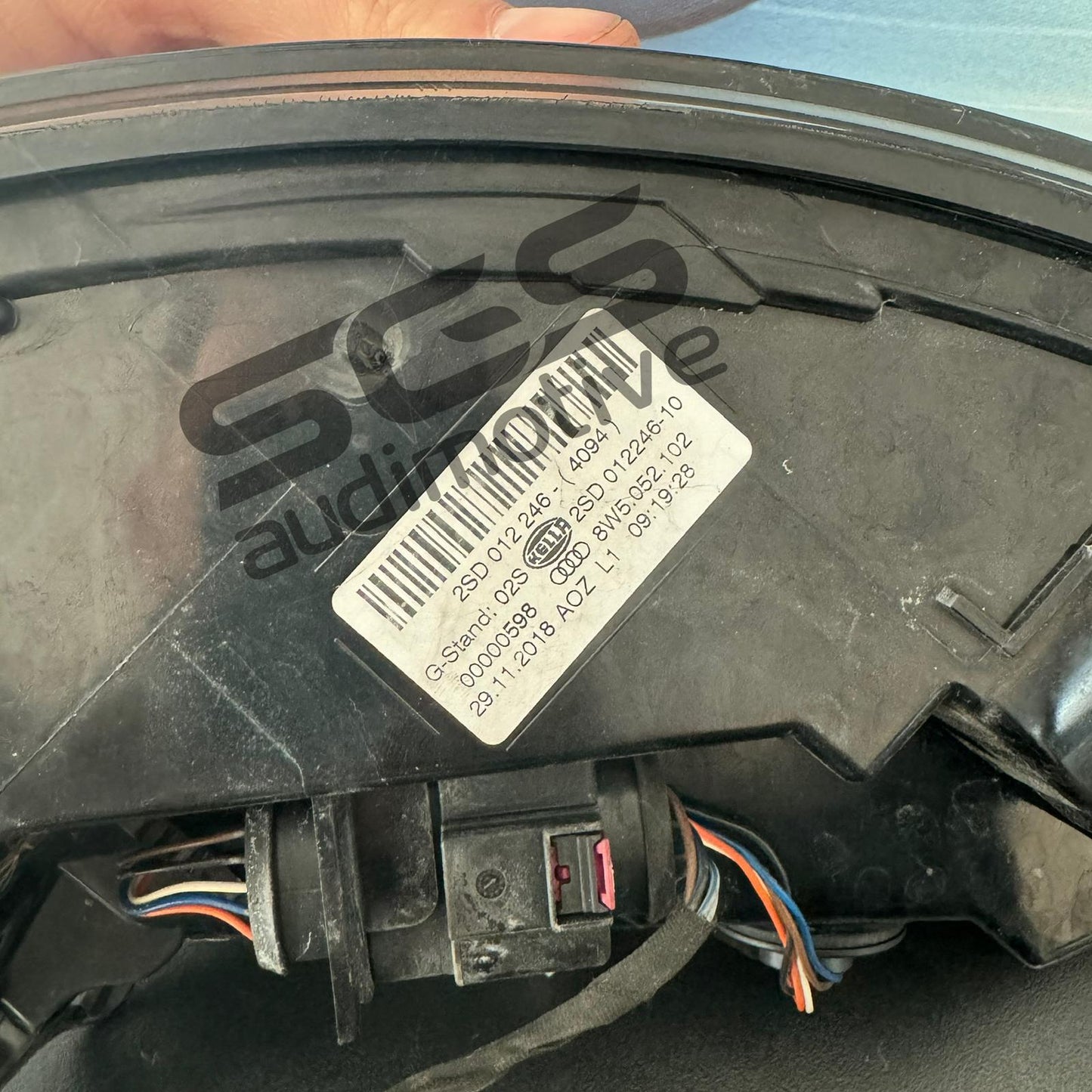 Set stopuri semnal dinamic fumurii Audi A4 B9 Sedan