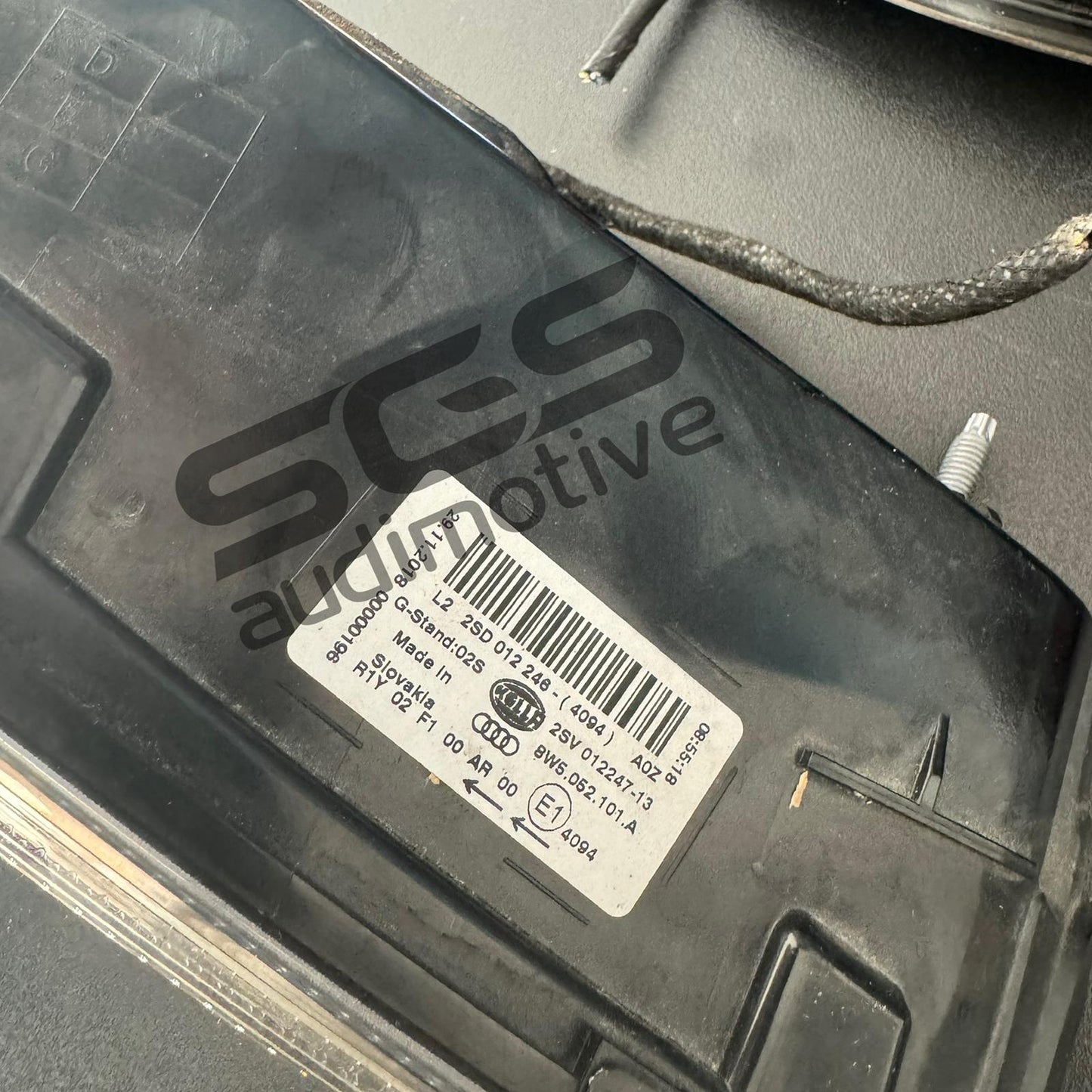 Set stopuri semnal dinamic fumurii Audi A4 B9 Sedan