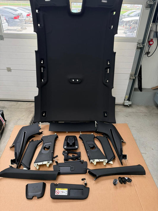 Plafon negru S line Audi A6 C8 Avant