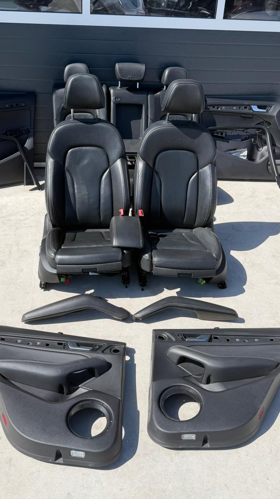 Interior piele Audi SQ5 – memorie șofer / încălzire / fețe uși piele / perdeluțe spate de Europa