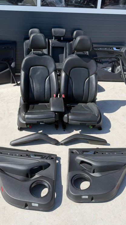 Interior piele Audi SQ5 – memorie șofer / încălzire / fețe uși piele / perdeluțe spate de Europa