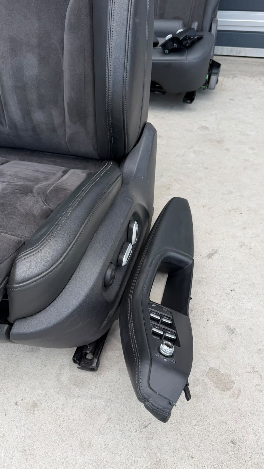 Interior complet Audi Q5 / SQ5 8R (2008–2016) Piele + Alcantara Electrice și Încălzite