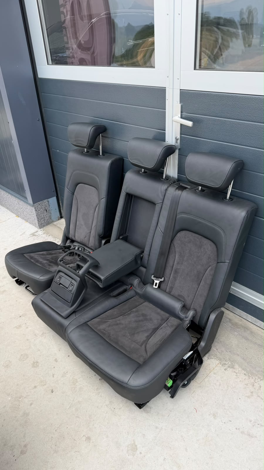 Interior complet Audi Q5 / SQ5 8R (2008–2016) Piele + Alcantara Electrice și Încălzite