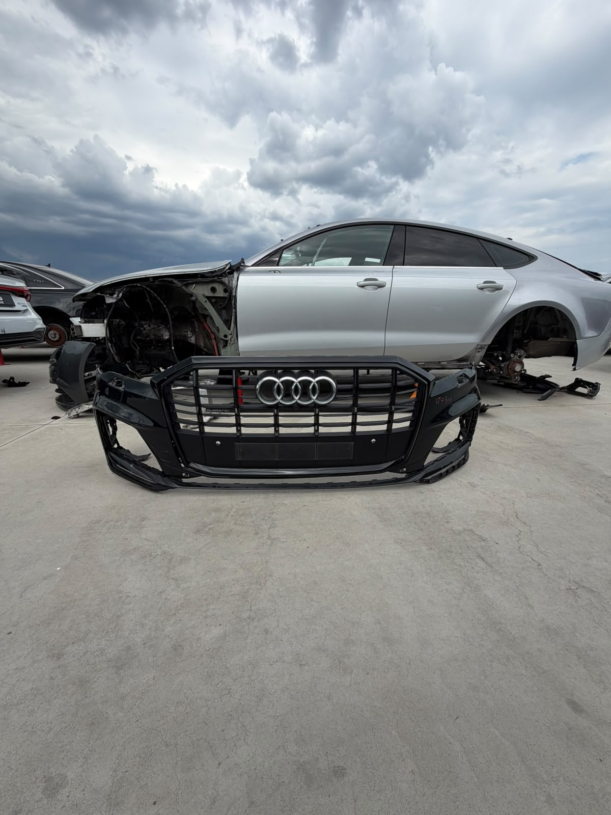 Bară față Audi Q7 4M Facelift 1 (2020–2024)
