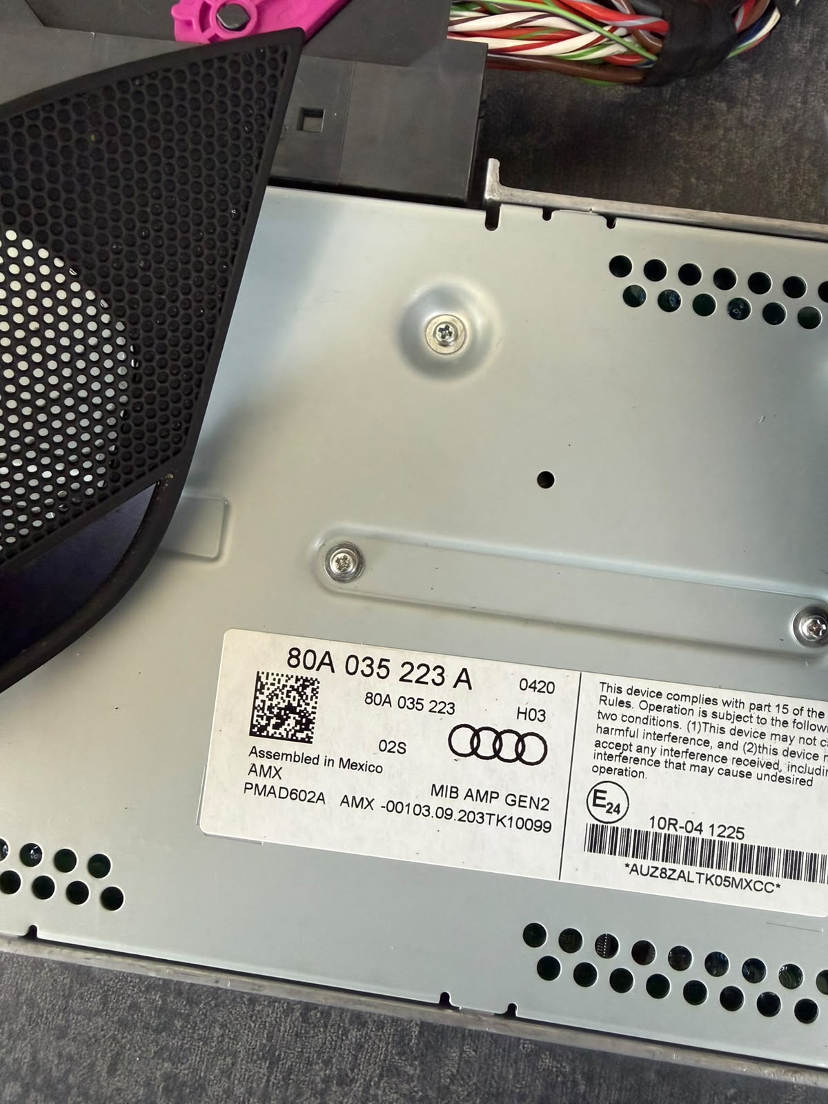 Amplificator Bang & Olufsen MIB AMP GEN2, cod piesă 80A 035 223 A