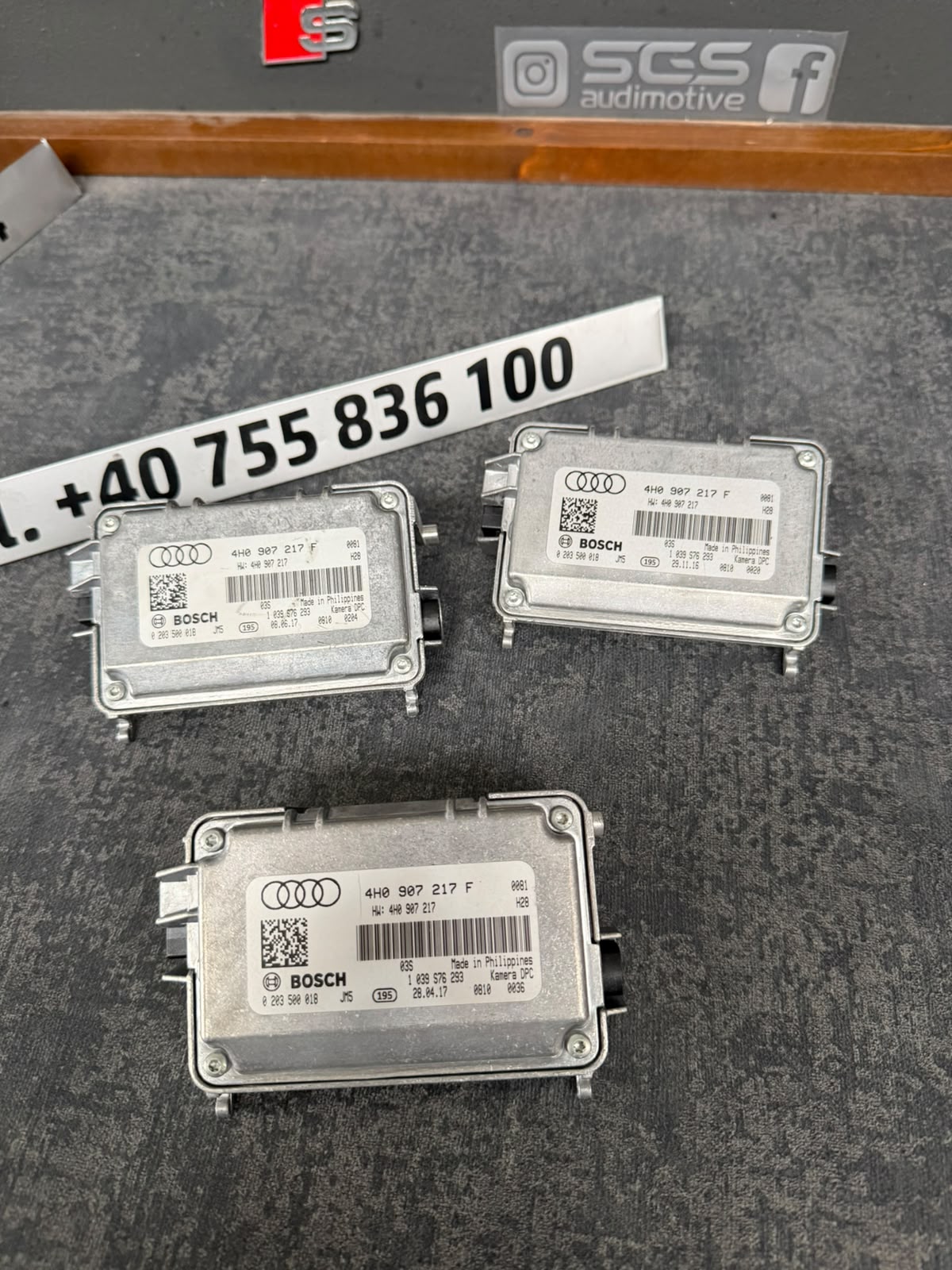 Camere parbriz Lane Assist Audi A6 C7 / A7 4G / A8 D4, cod piesă 4H0 907 217 F