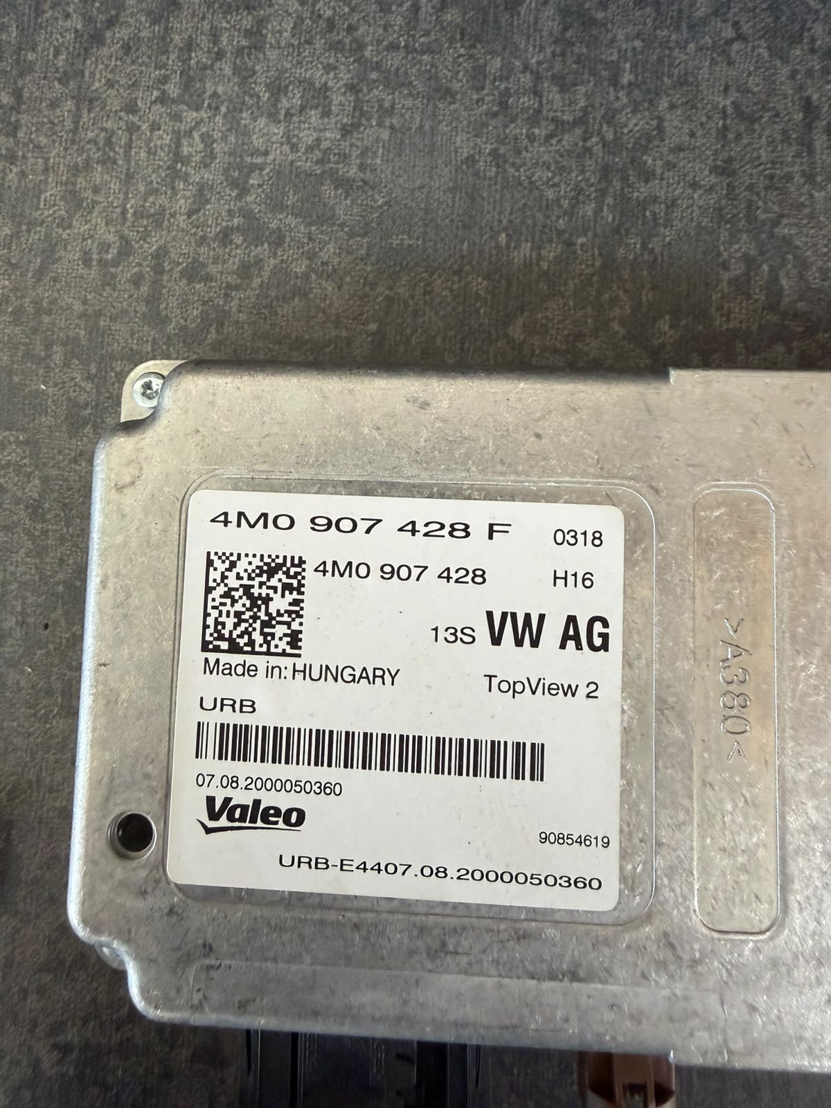 Modul camere 360 Valeo Top View 2, cod piesă 4M0 907 428 F