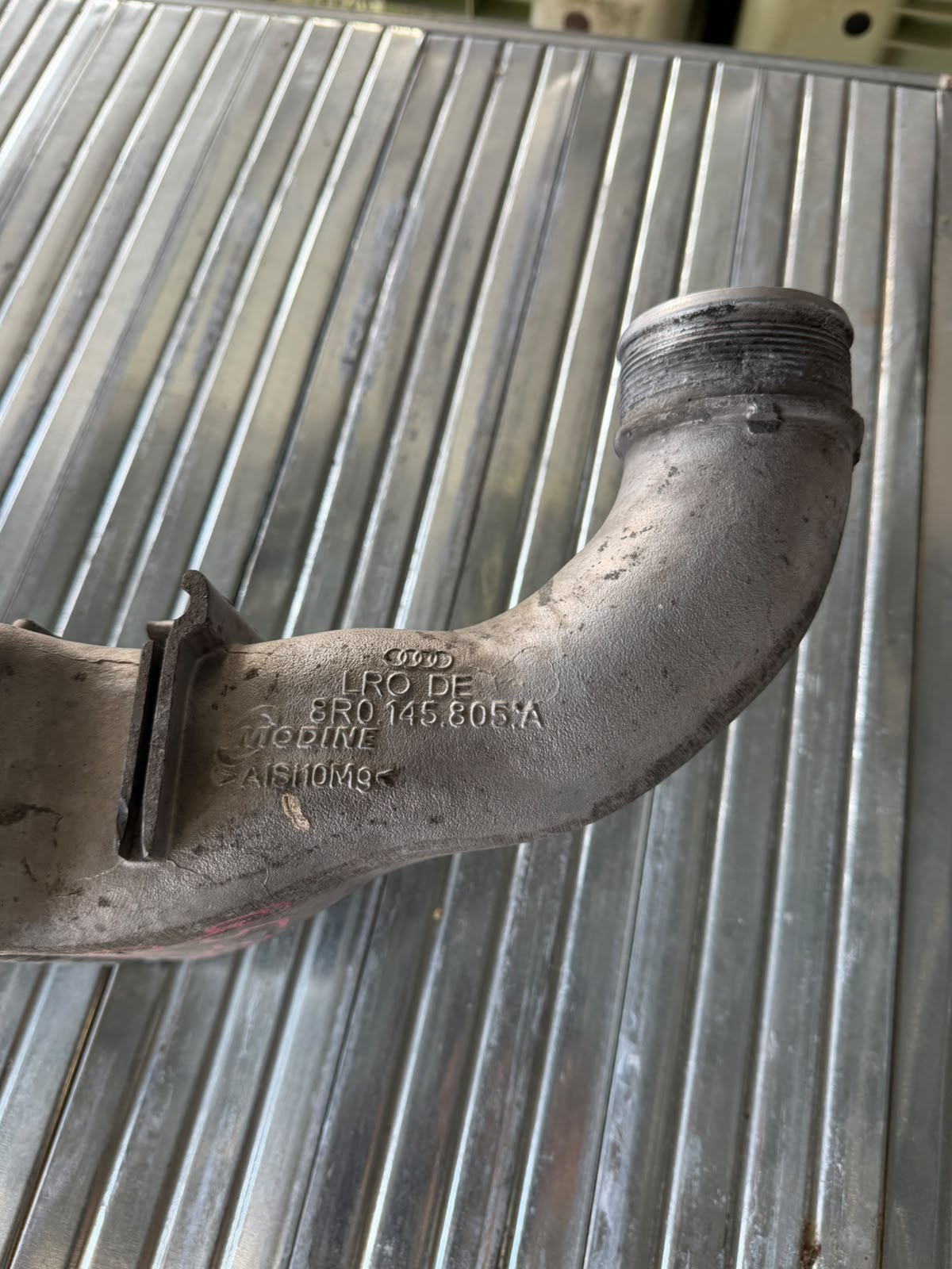 Tubulatura de aluminiu a intercoolerului Audi 3.0 BiTDI