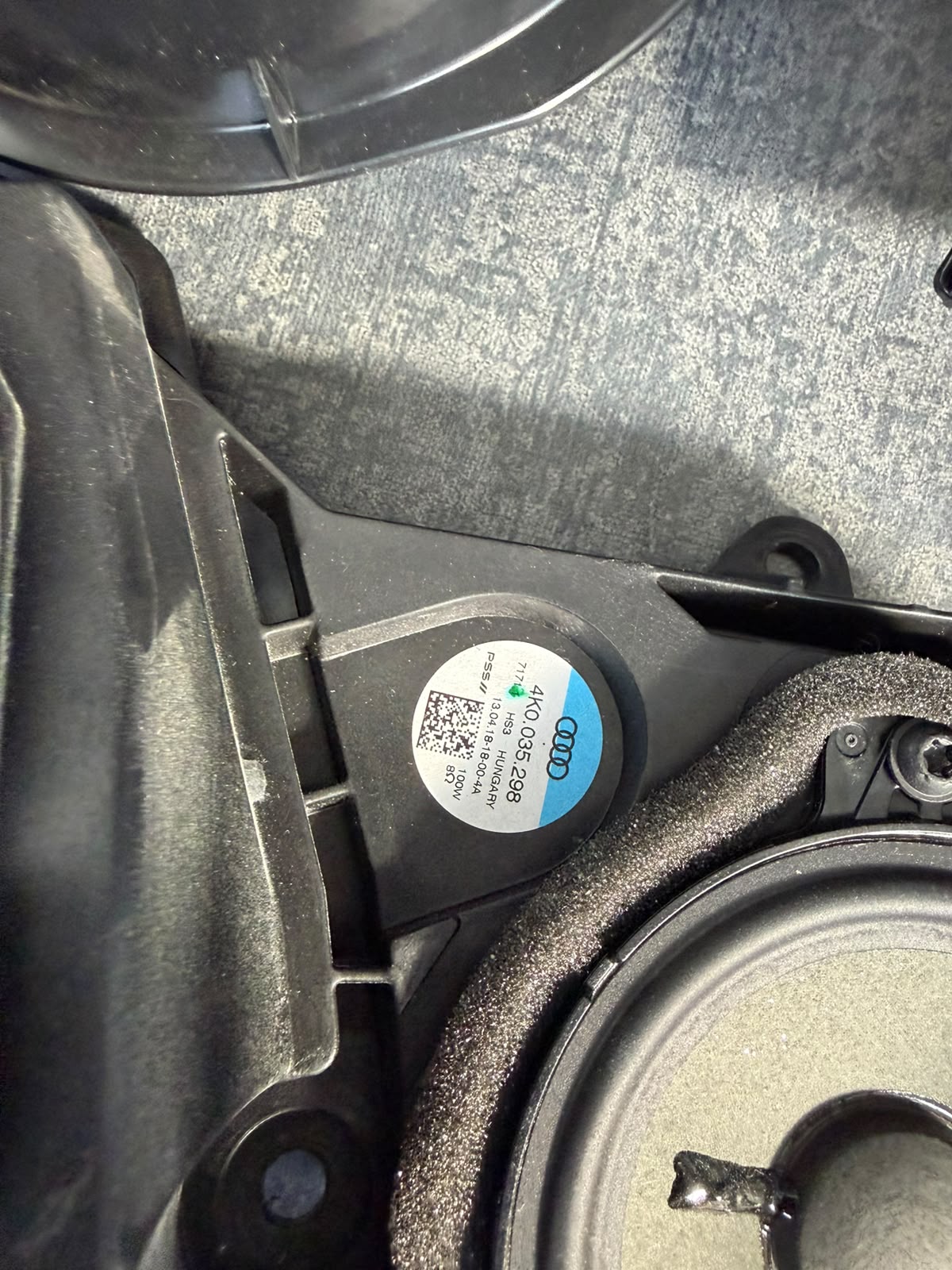 Difuzor Bang & Olufsen cu carcasă, Audi A7 4K
