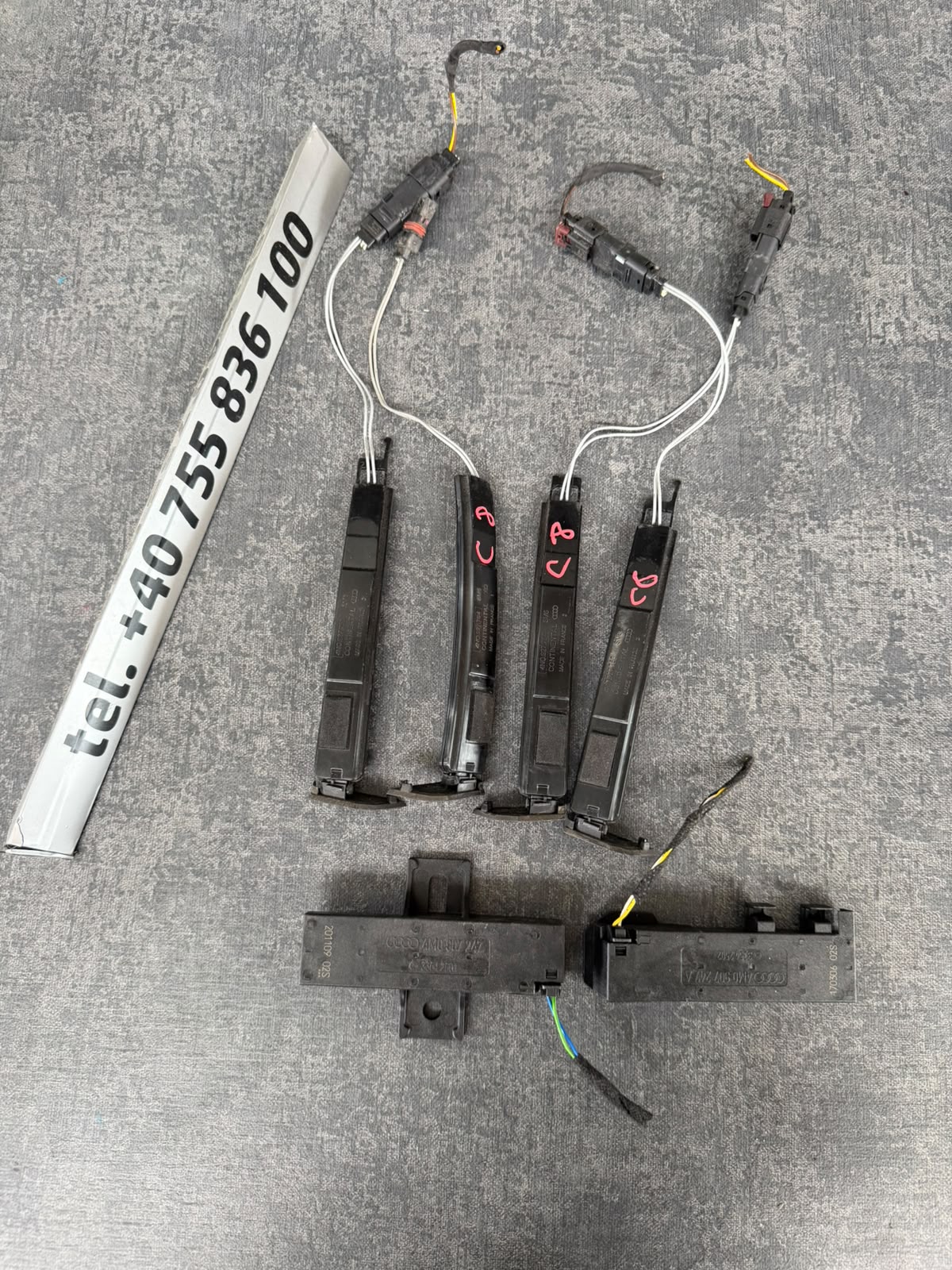 Kit keyless entry Audi A6 A7 C8 4K, senzori și antene