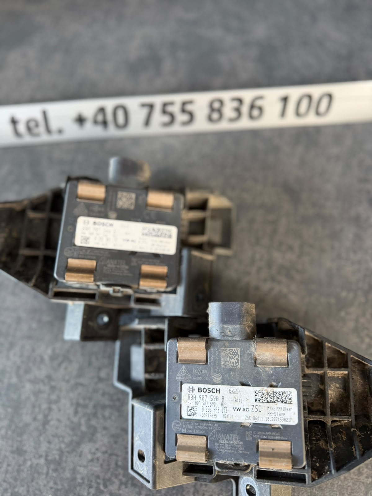Pereche radare Side Assist Audi Q5 SQ5 FY cu suporturi