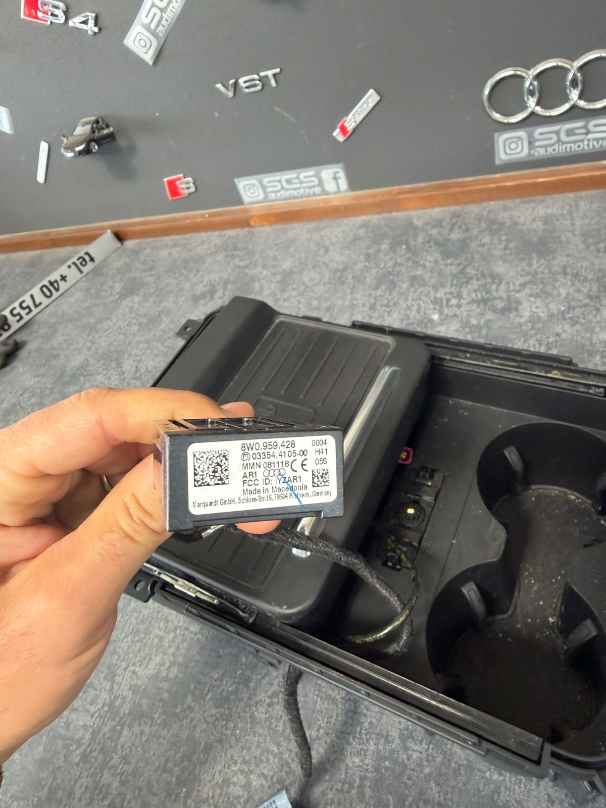 Modul încărcare wireless Marquardt, cod piesă 8W0 959 428